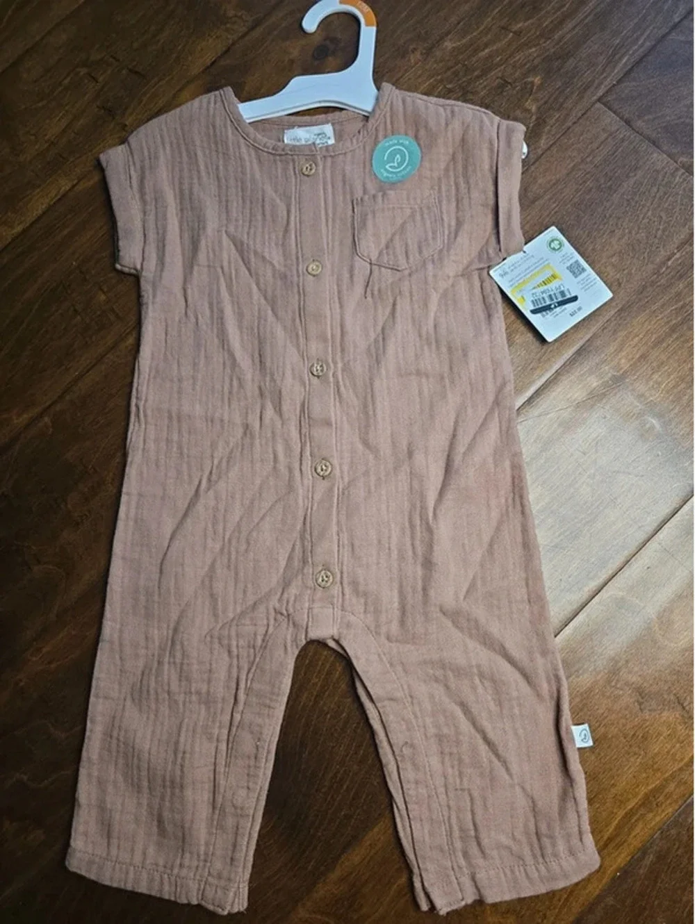 9m brand new romper, little planet by carter's item, 284G5